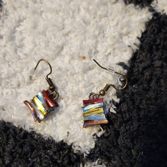 Jewelry - 💀Colorful Book Earrings
